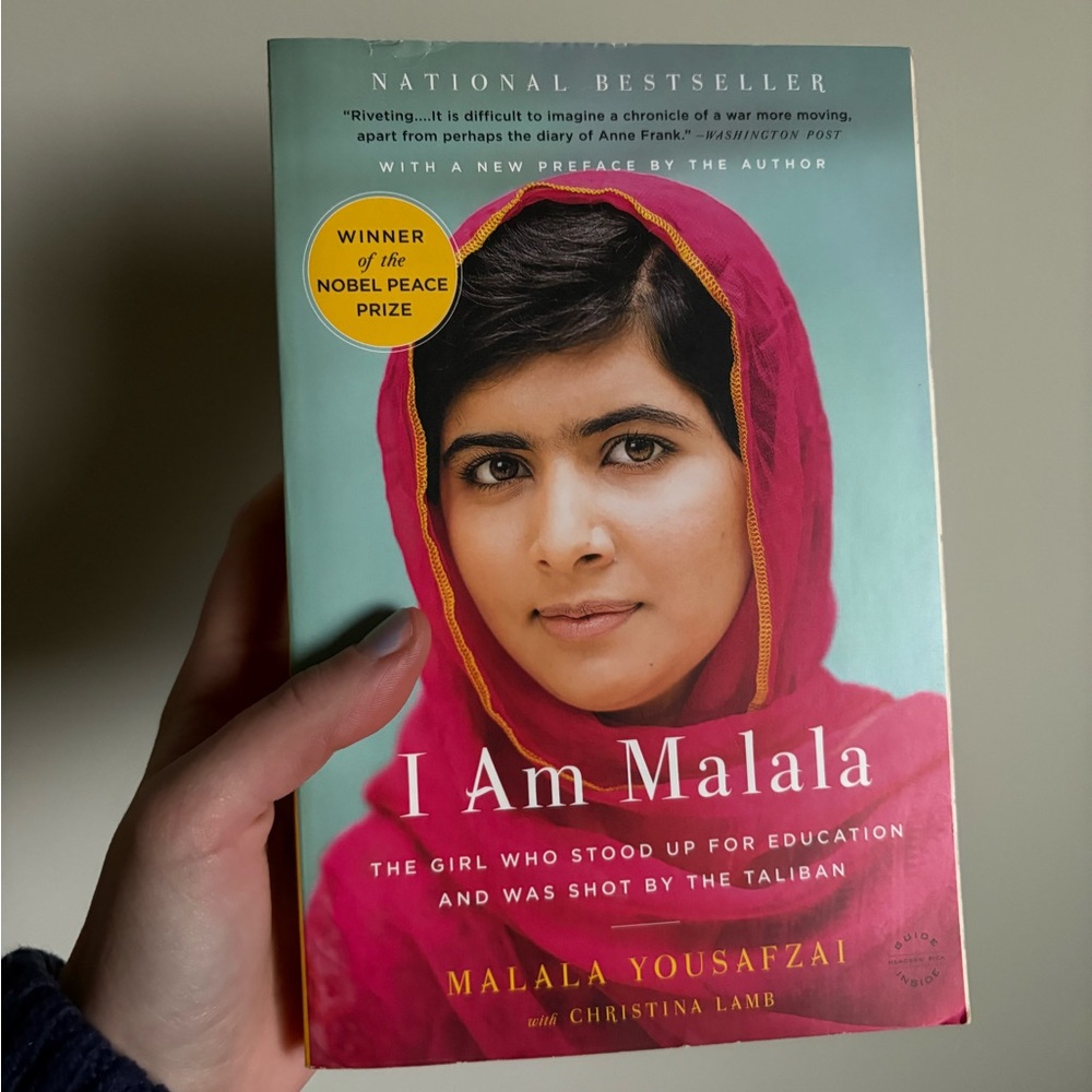 I Am Malala by Malala Yousafzai softcover book